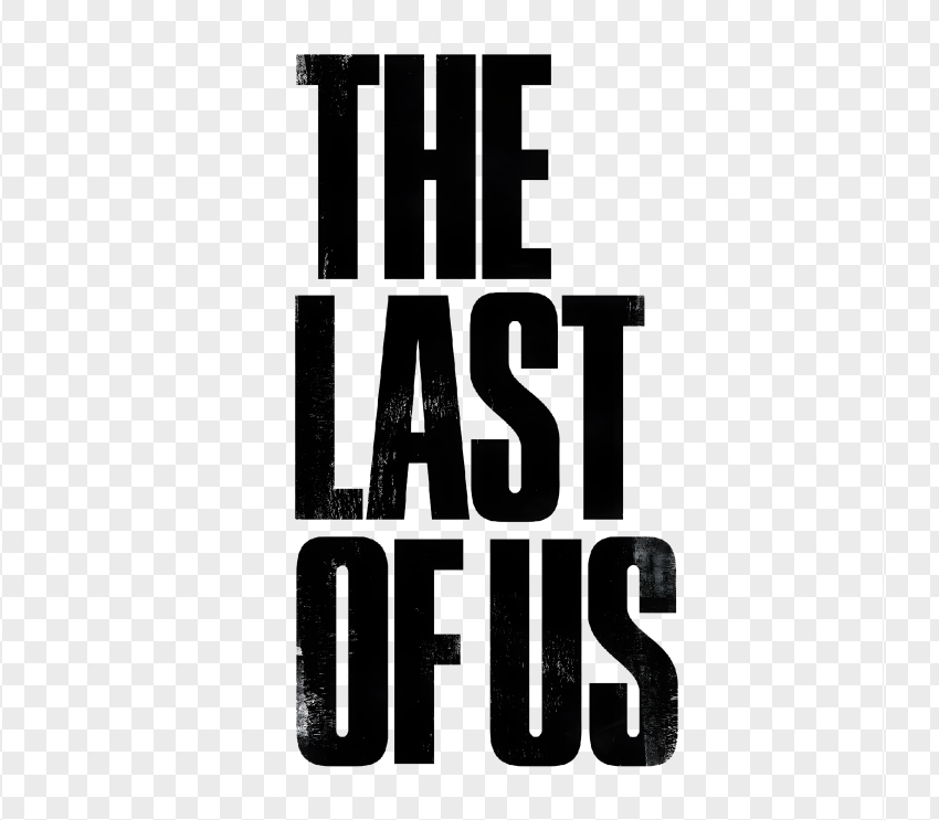 The Last Of Us Gameplay Black Logo PNG Transparent Background