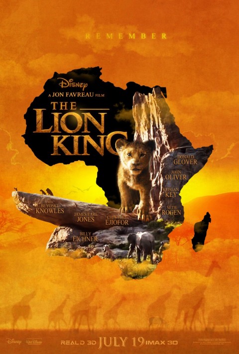 the lion king,2019 poster