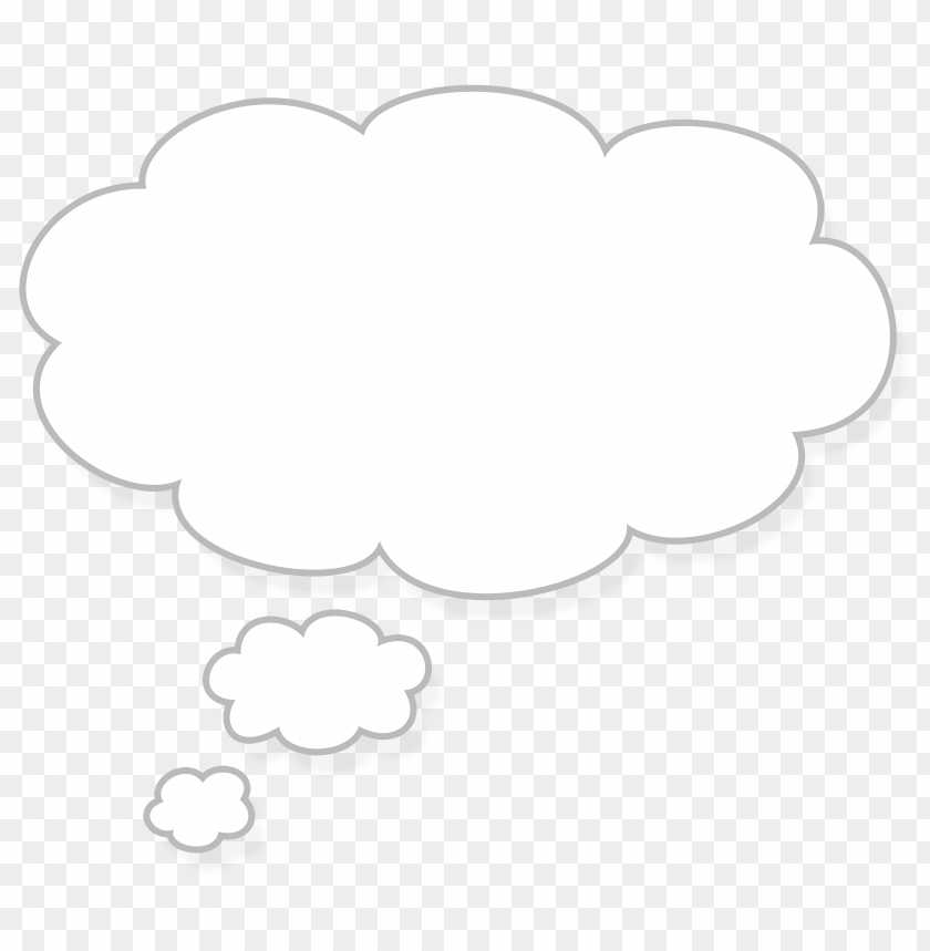 thinking cloud png, think,thinking,cloud,png