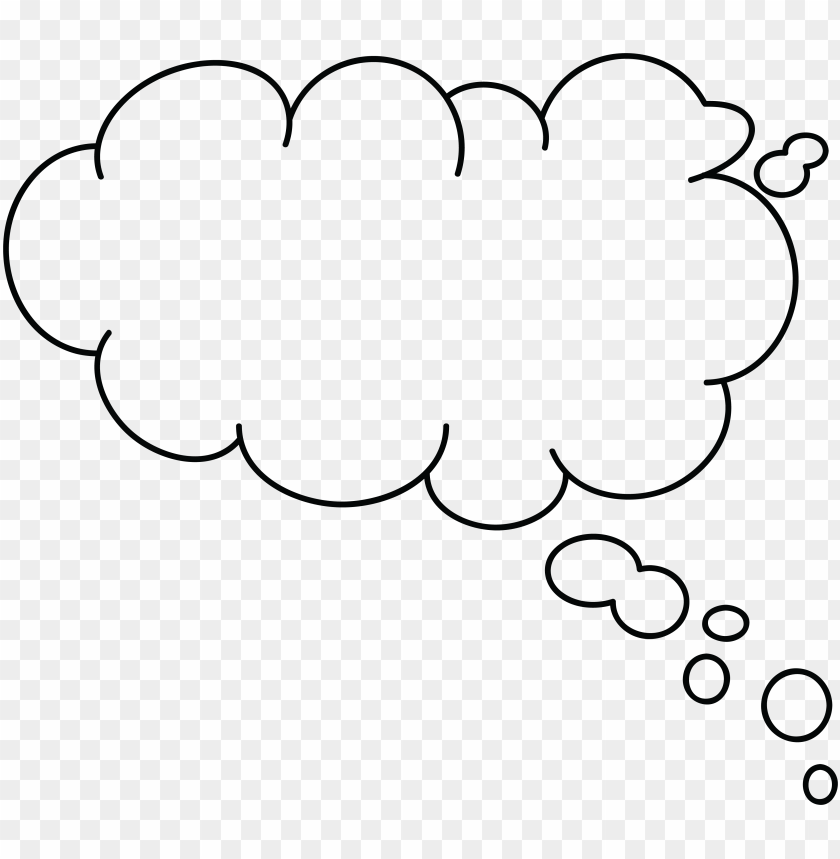 thinking cloud png, think,thinking,cloud,png