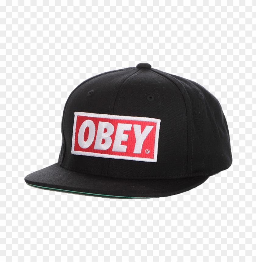 Thug Life Obey Hat PNG Transparent Background