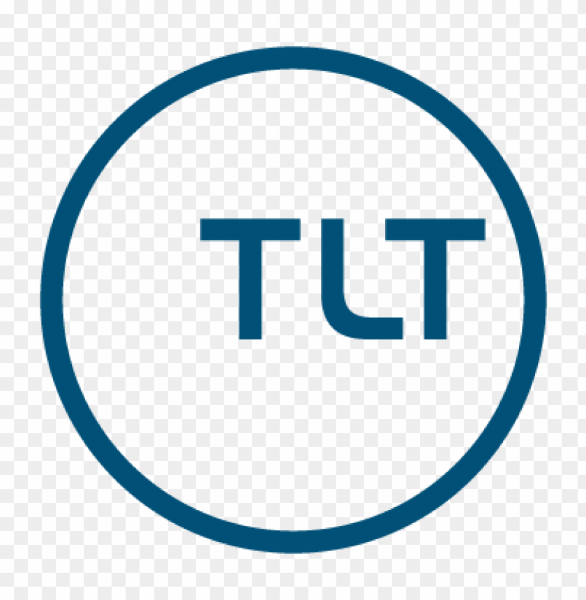 TLT logo, brand design, corporate identity, blue circle, modern typography