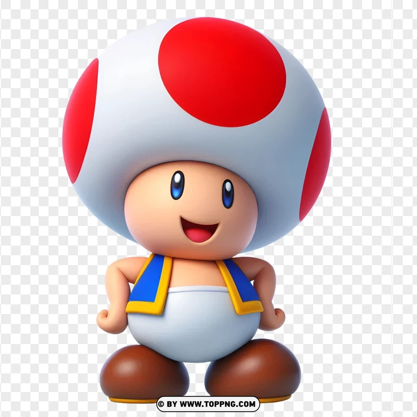 Toad Kingdom Images In Super Mario Bros PNG Transparent Background