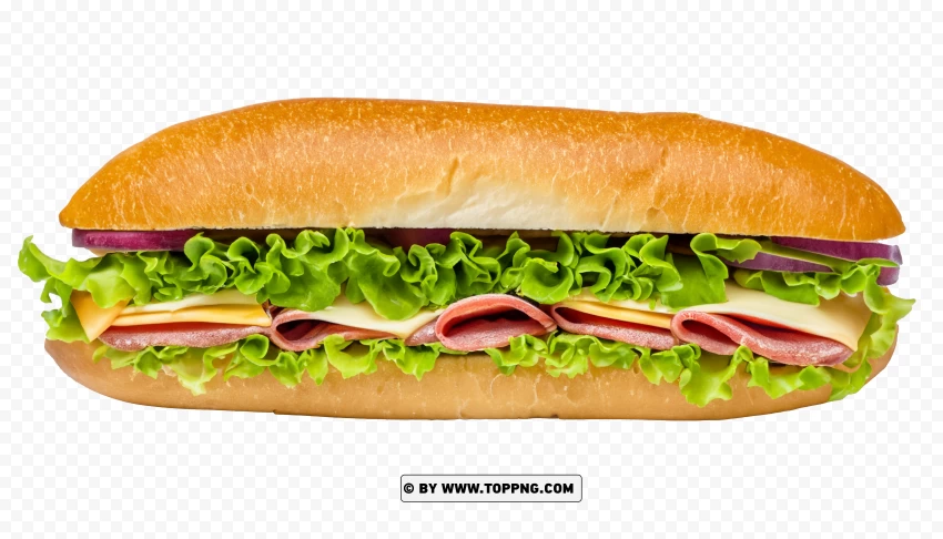 Toasted Italian Submarine Sandwich Hd Image PNG Transparent Background