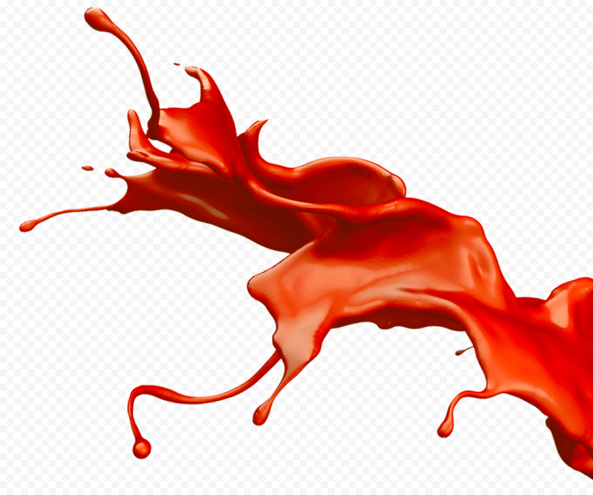 Tomato Ketchup Splash Hd Image PNG Transparent Background