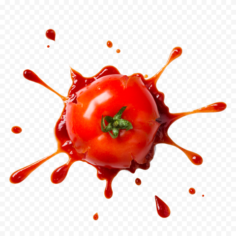 Tomato Sauce Splash Hd Image PNG Transparent Background