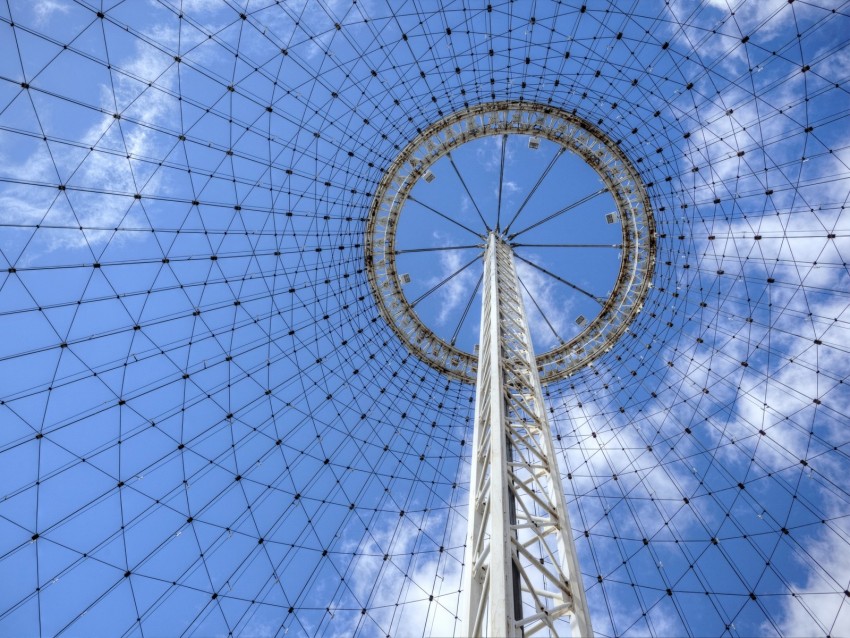 tower, construction, metal, architecture