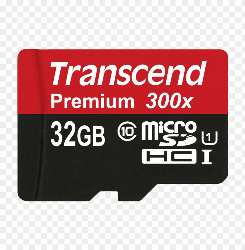 MicroSD Card, 32GB Storage, High Speed, Class 10, Transcend