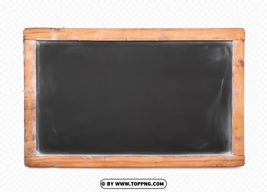 Realistic School Blackboard Composition With Isolated PNG Transparent Background