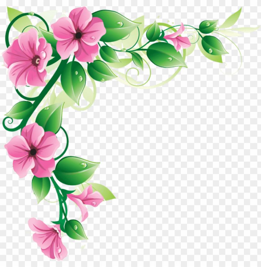 floral decorations, pink flowers, green leaves, nature design, botanical art, floral patterns, vine artwork