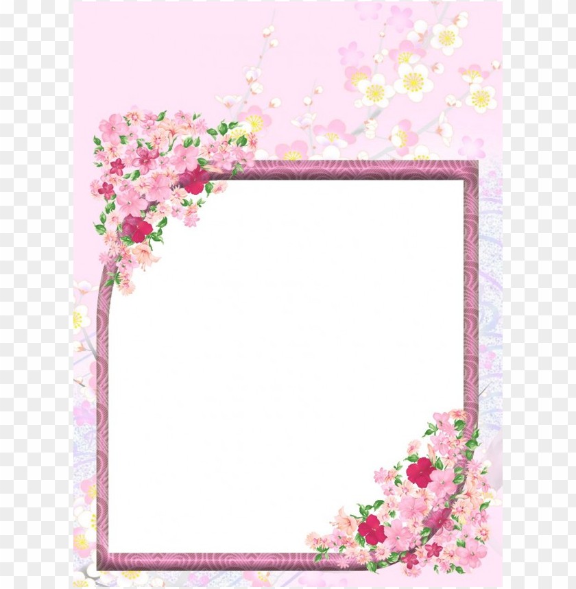 transparent flowers border, flower,border,transparent,transpar,flowers