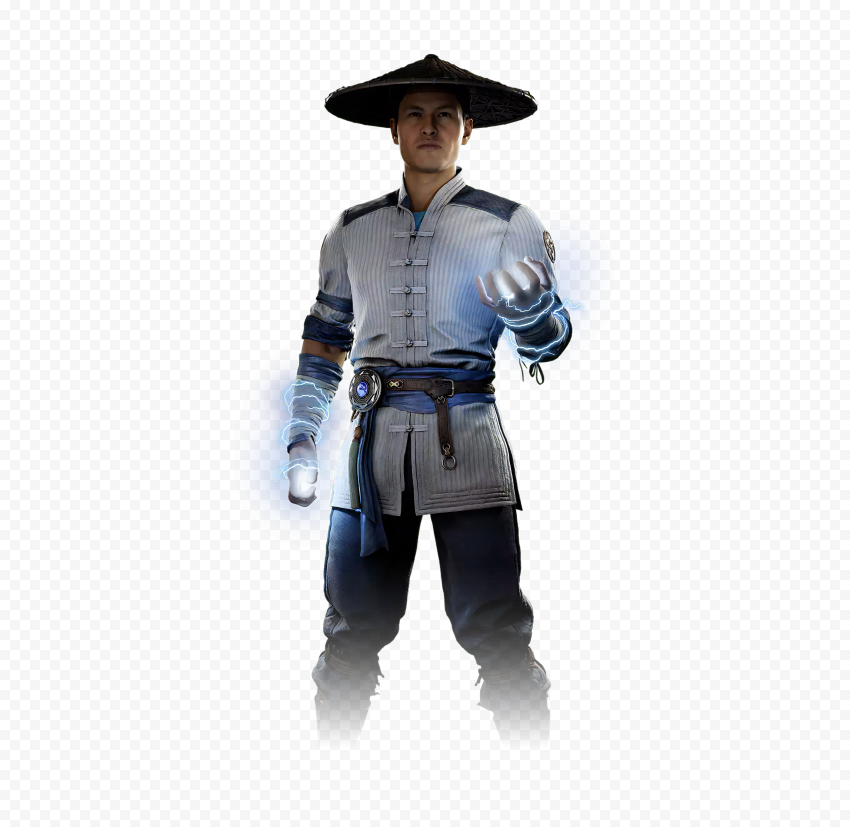 Raiden Portrait Mortal Kombat PNG Transparent Background