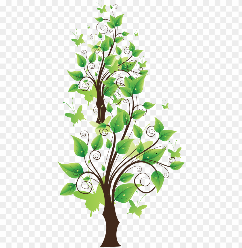 Tree, Young Tree PNG, young, green