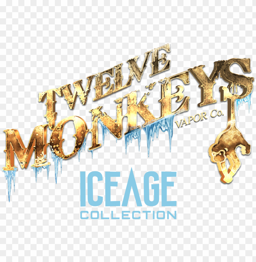 four, colorful, ice age, snow, ice, monkey, ancient