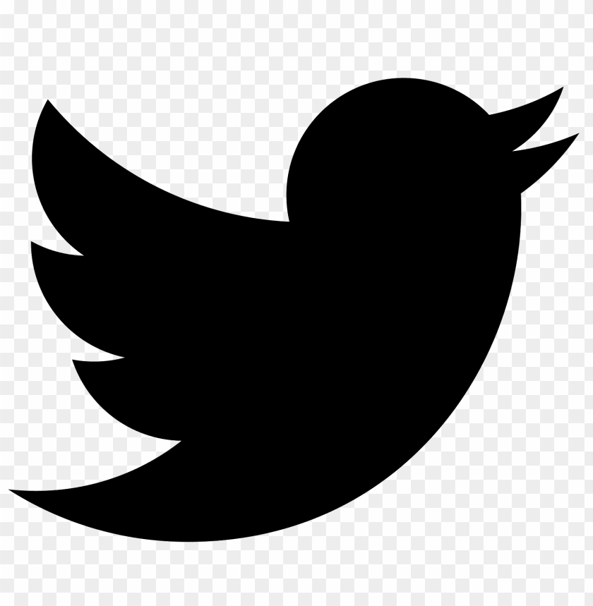 twitter, logo, png, black