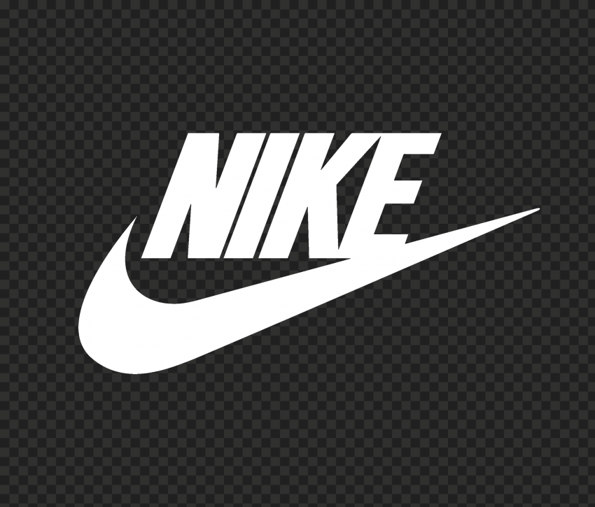 Twitter - Nike Logo Vector White PNG Transparent Background