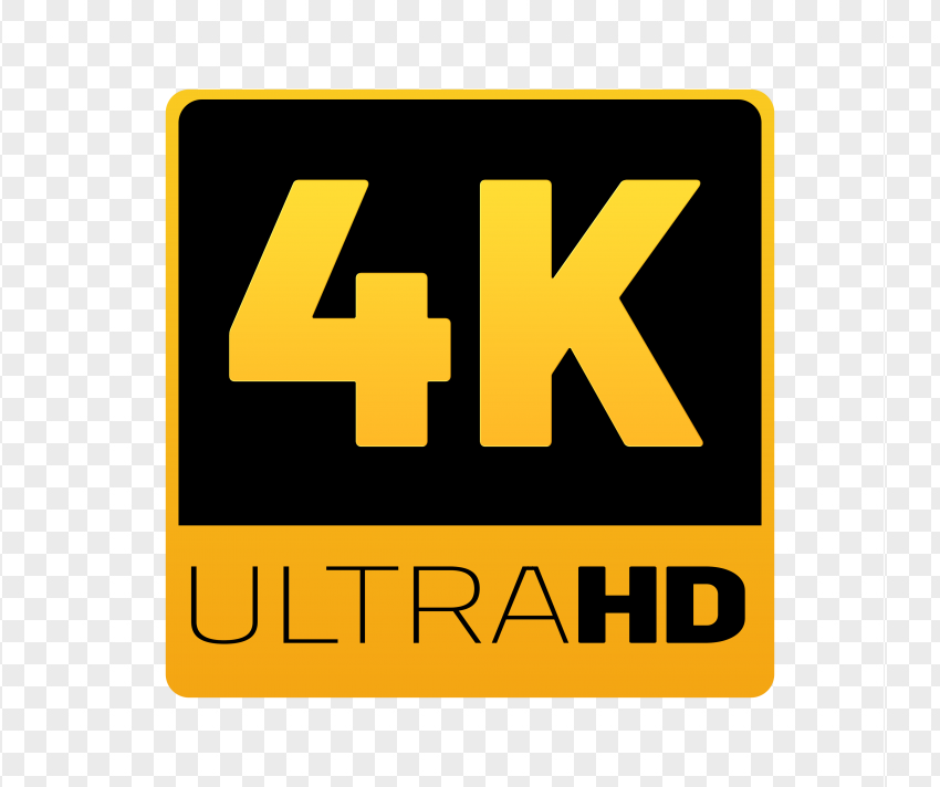 Ultra HD 4K Resolution Square Icon png