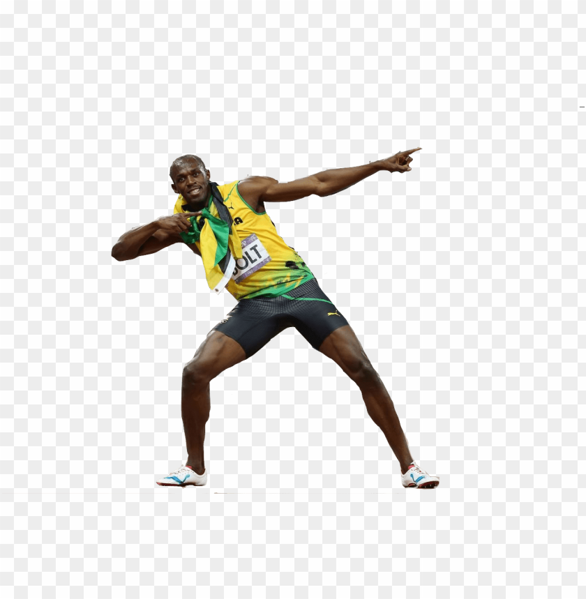 sports, running, usain bolt sideview, 