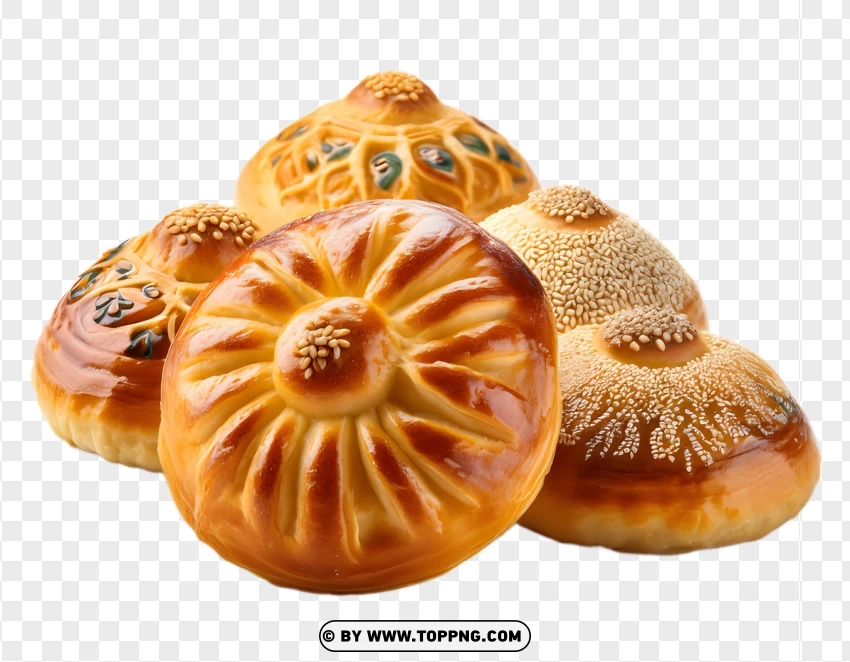 Uzbek Cheese Egg Pastry Image PNG Transparent Background