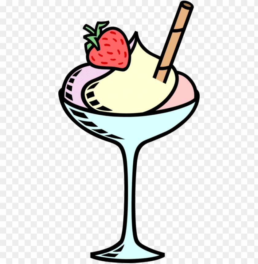 vector illustration of gelato ice cream or frozen yogurt - strawberry mousse, dessert