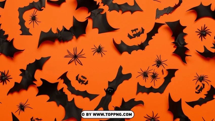 Vector Realistic Halloween PNG Transparent Background