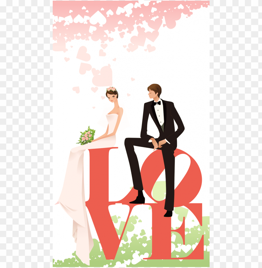 vector wedding