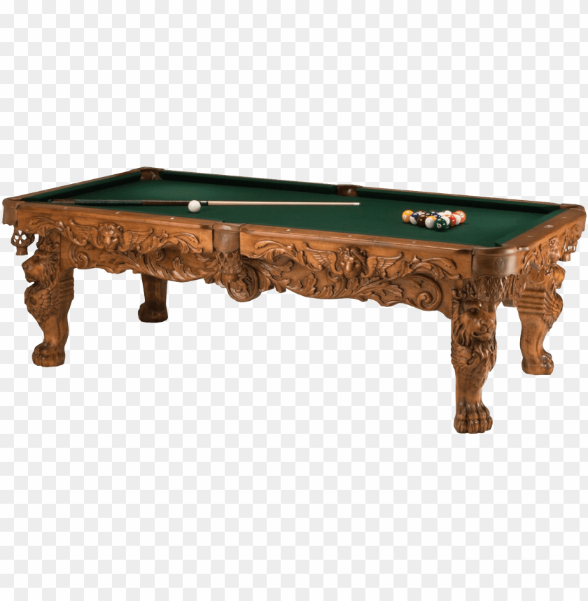 sports, billiards, very ornate billiard table, 