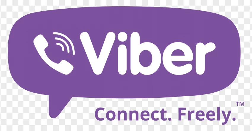 Viber Messaging App Logo PNG Transparent Background