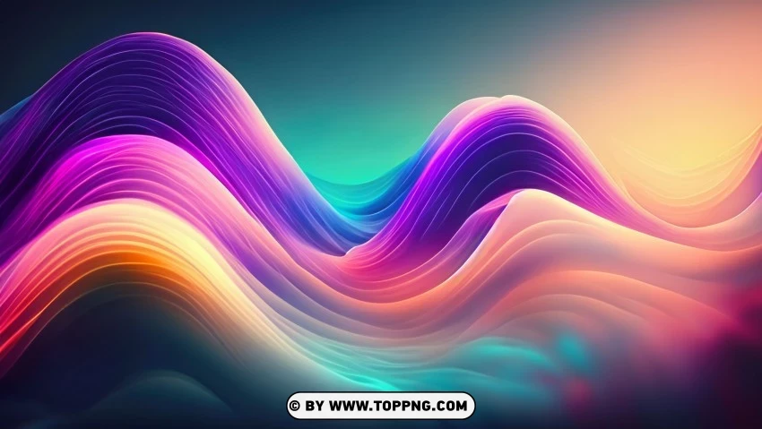 abstract, wave, background, colorful, rainbow, gradient, lines