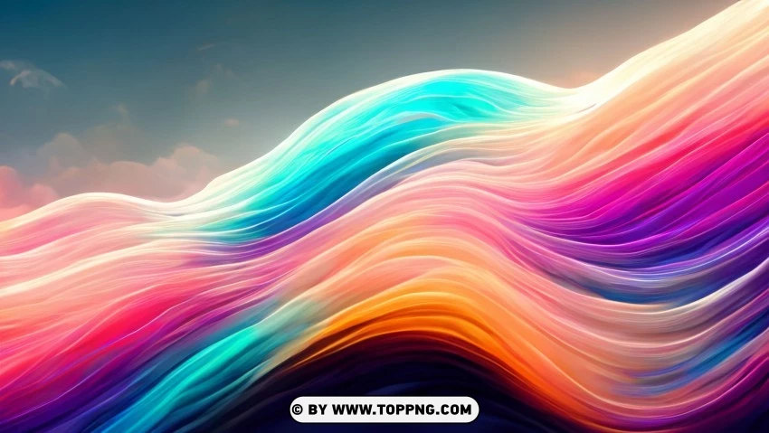 abstract, wave, background, colorful, rainbow, gradient, lines