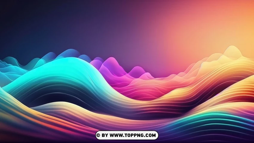 abstract, wave, background, colorful, rainbow, gradient, lines