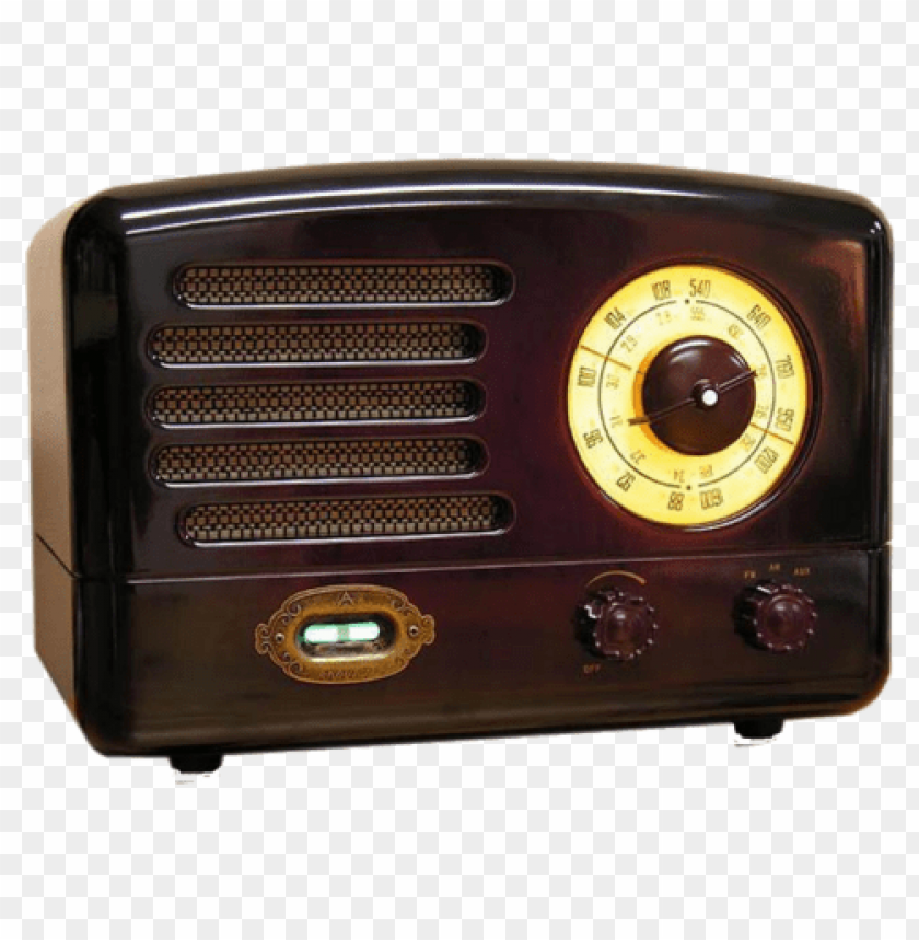 Retro Radio PNG, antique, electronics, vintage