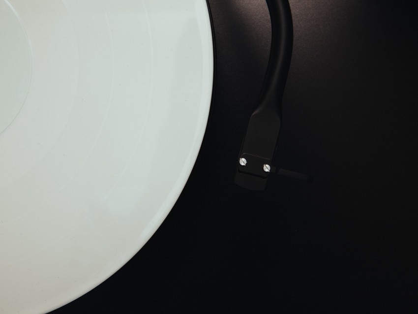 vinyl, player, minimalism, bw