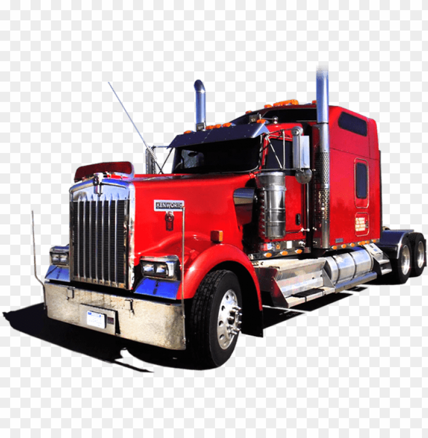 truck, red truck, heavy vehicle, freight transport, commercial truck, big rig, transportation