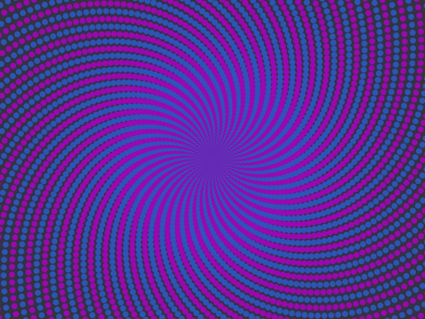 Vortex Optical Illusion Points Lines Swirling Background