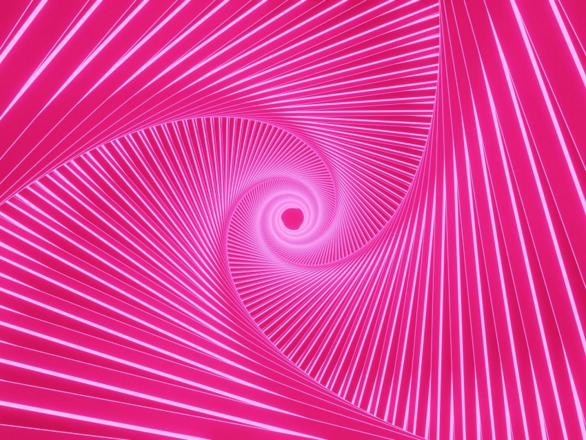 Vortex Swirling Pink Glow Bright Background