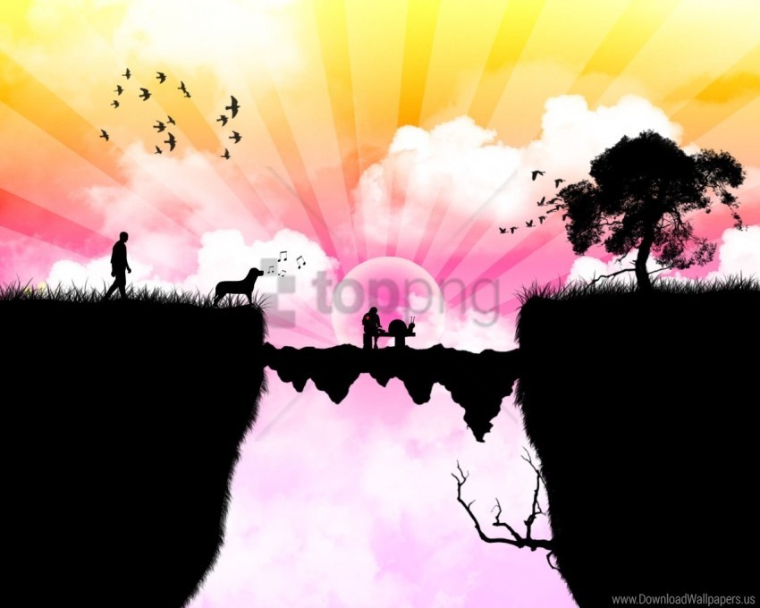 Waiting Wallpaper PNG Transparent Background