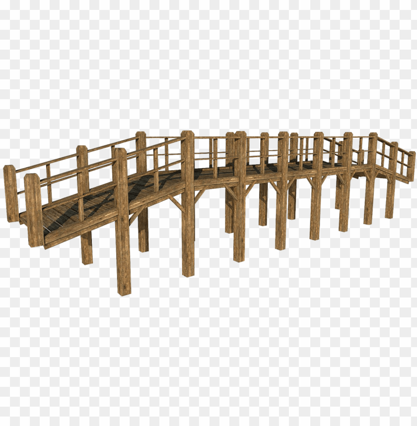 wooden bridge, outdoor structure, rustic design, nature walkway, timber pathway, scenic view, raised deck