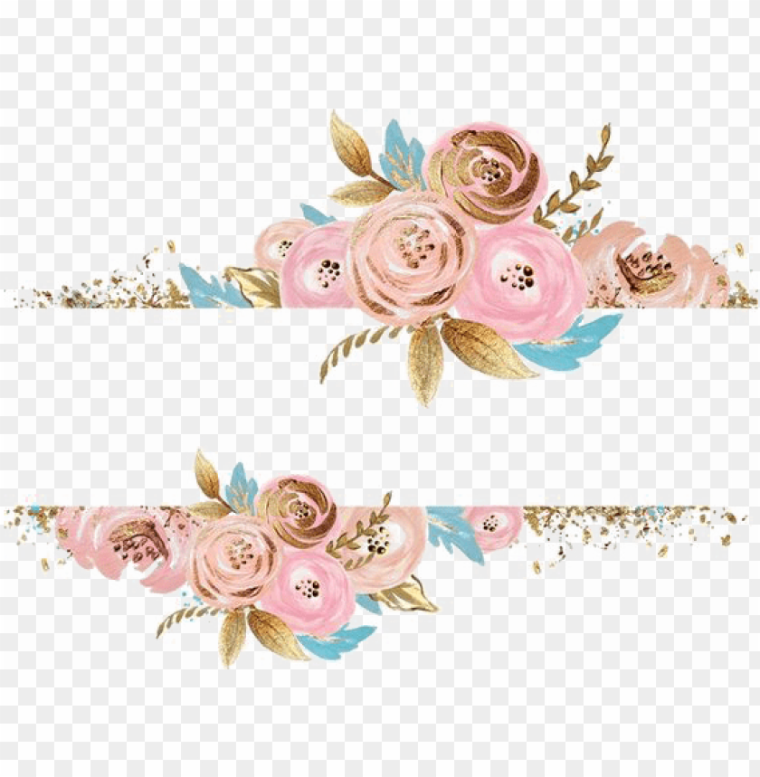 gold flower, rose flower, gold rose, pink flower, gold dots, gold heart