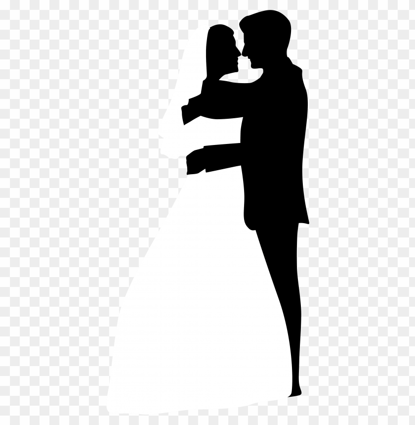 art, clip, couple, silhouettes, wedding