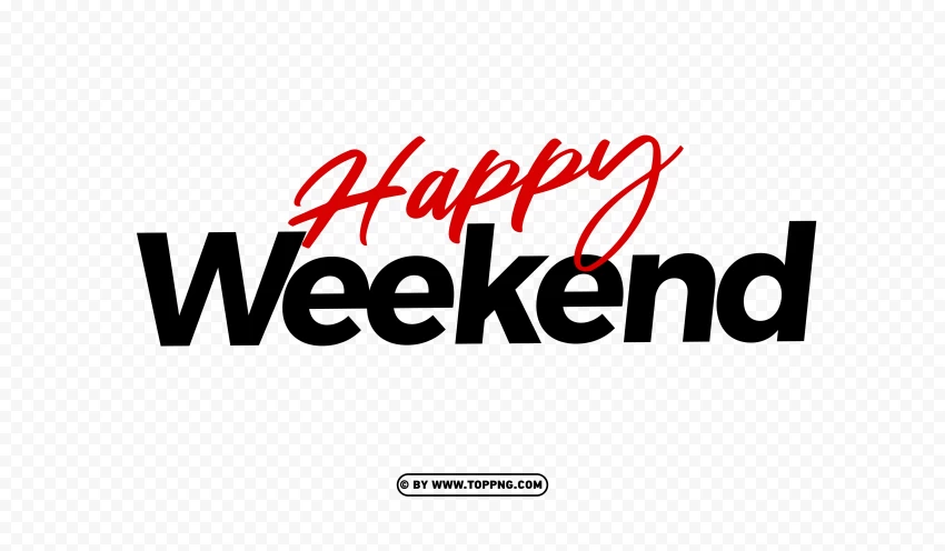 Weekend Greetings Text in PNG, weekend, happy, text, typography, graphic, clipart