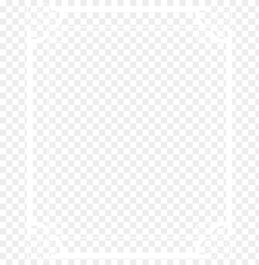 white border frame png