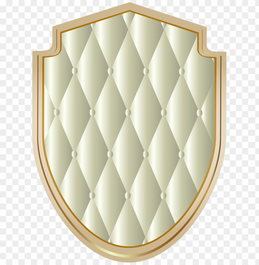 White Elegant Badge Template PNG Transparent Background