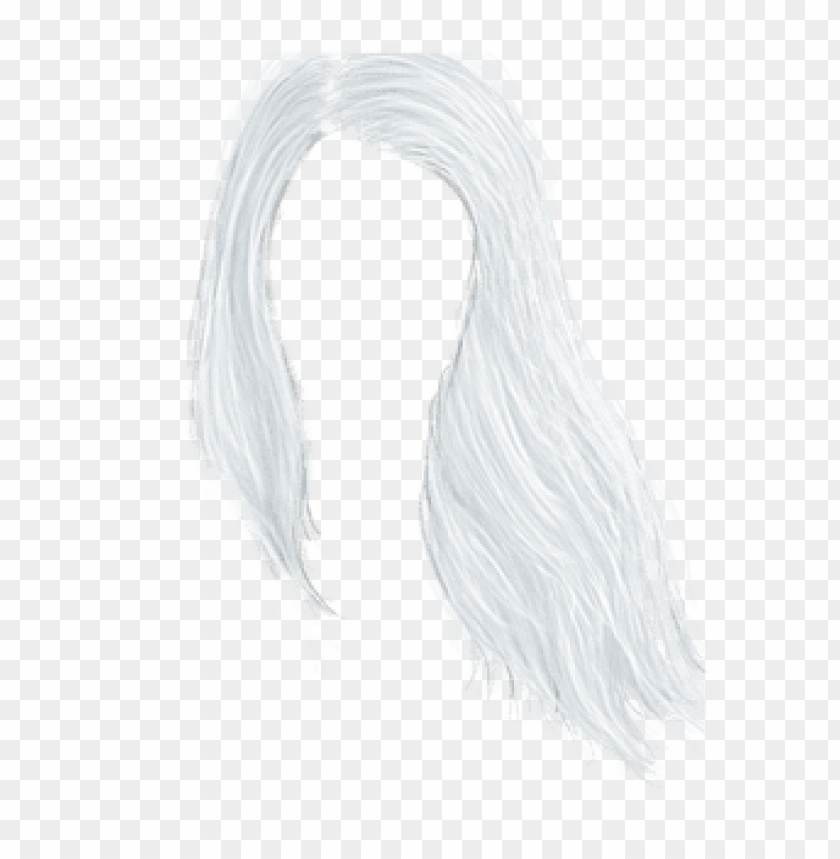 white hair