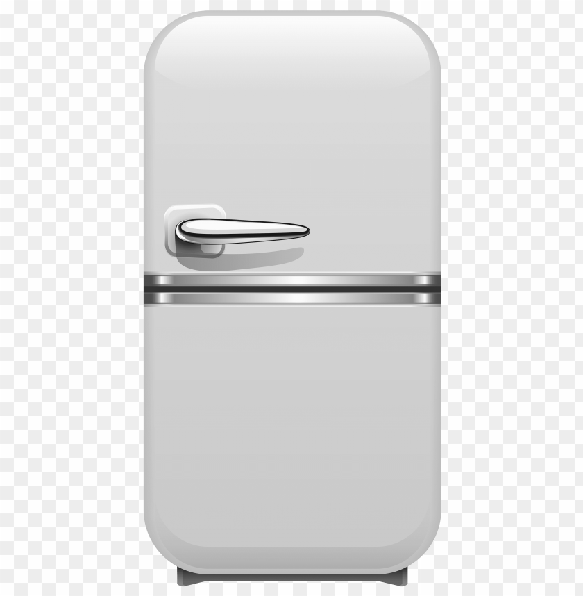 fridge, retro, white