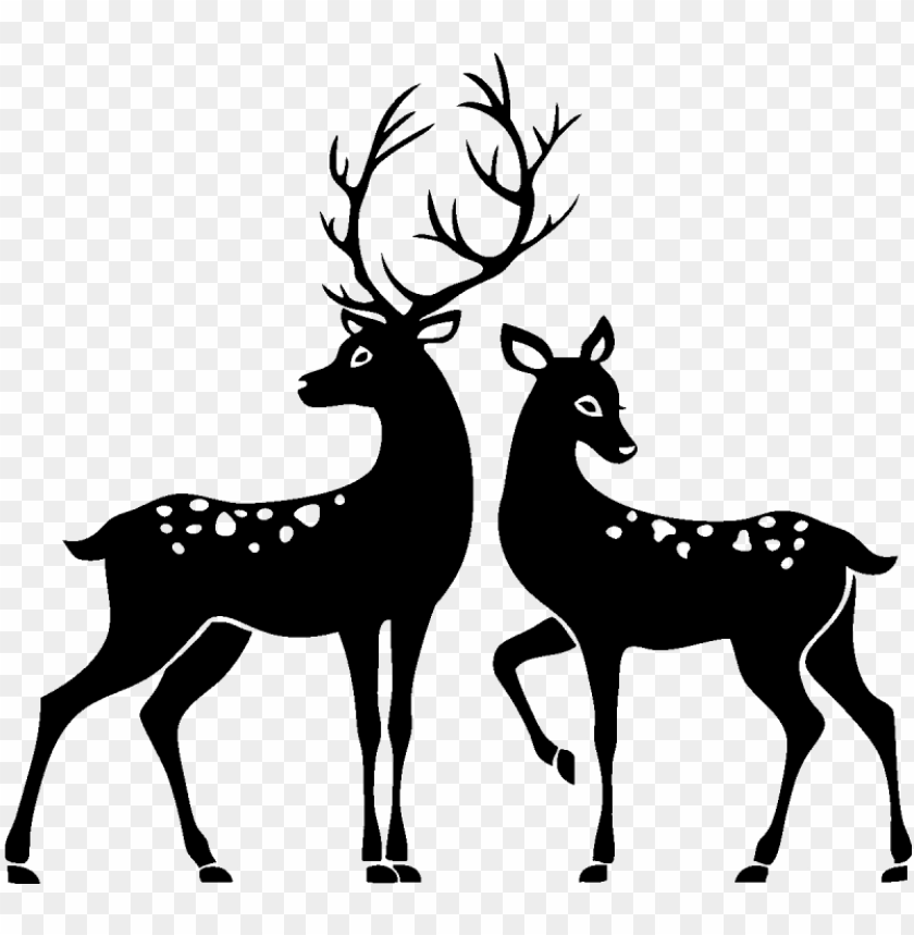 deer head, ampersand, deer, repair, set, nail, silhouette