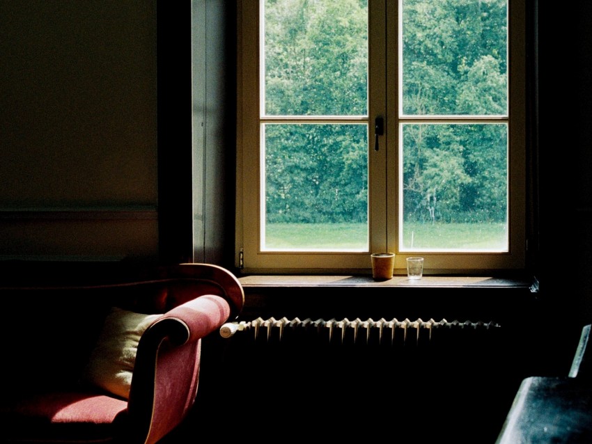 Window Room Interior Light Shadow Background