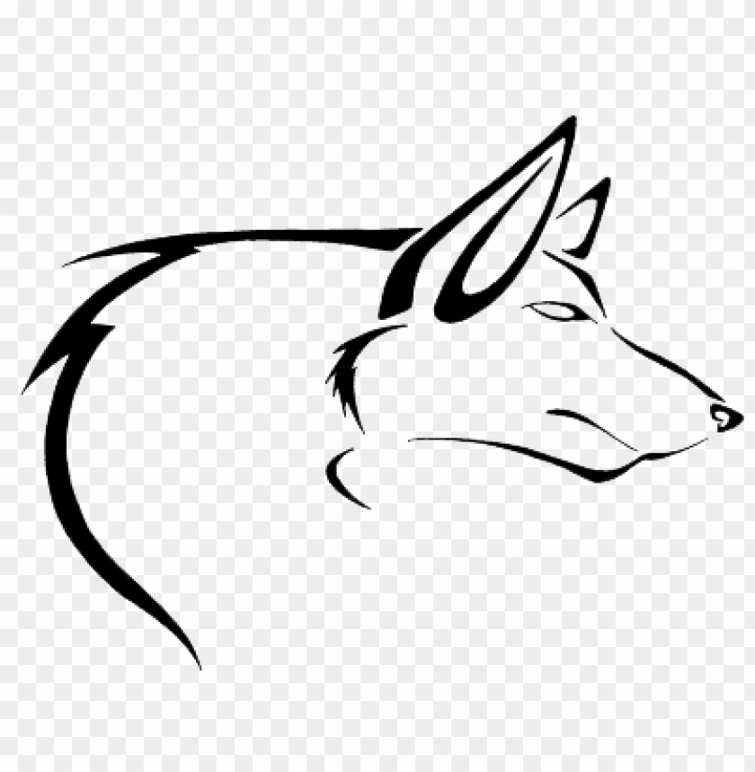 miscellaneous, tattoos, wolf tattoo simple, 