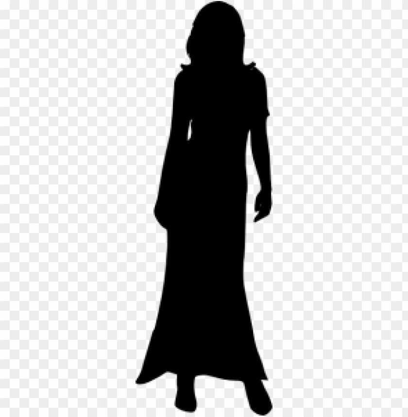 Simple black silhouette of a person icon on a transparent background PNG