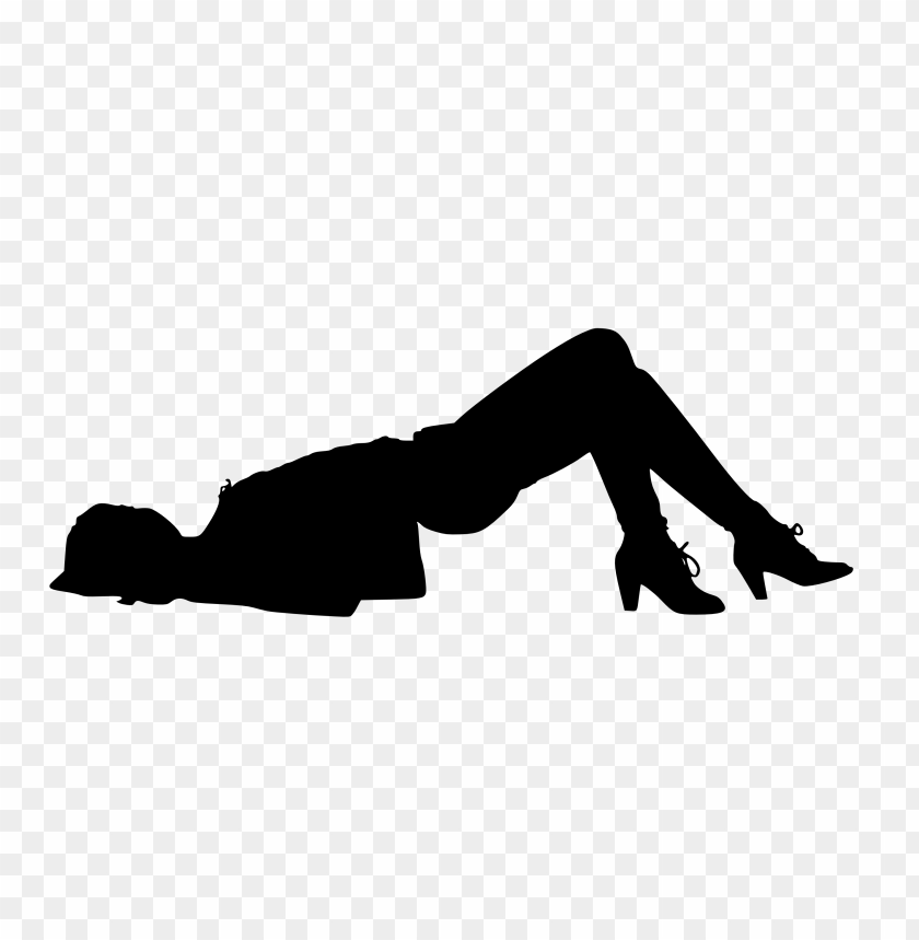 Fashion, Silhouette, Model, Lying Down, High Heels